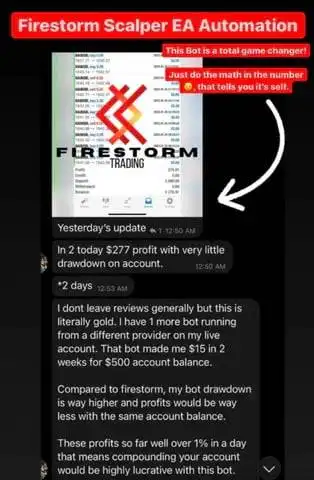 FIRESTORM PROP FIRM SCALPER review