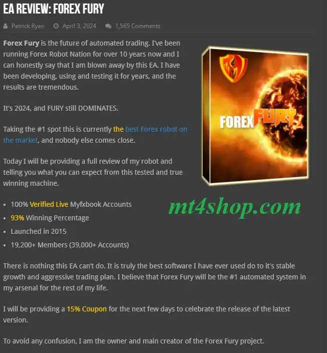 Forex Fury Review